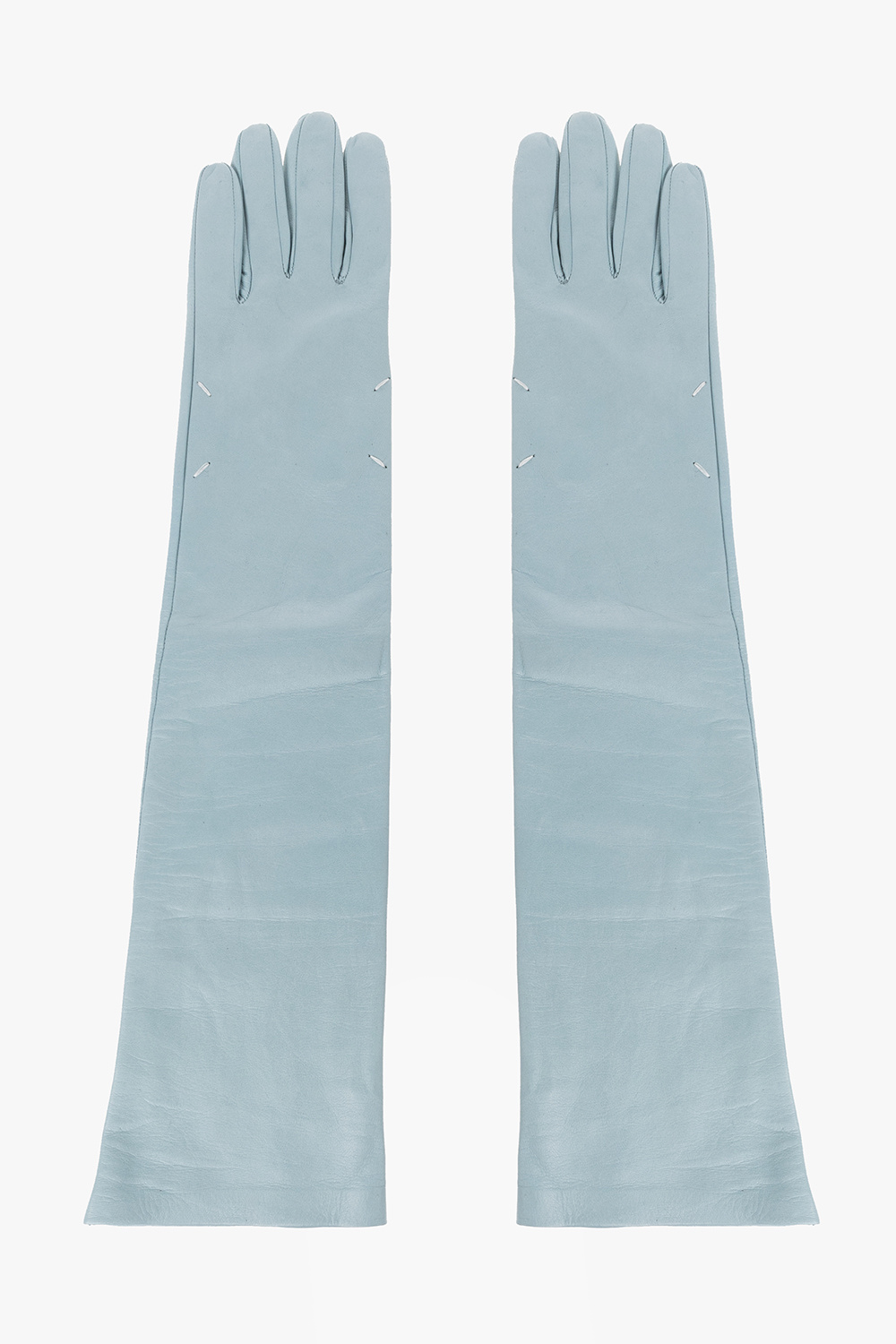 Light blue Long gloves Maison Margiela